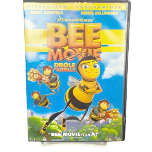 Bee Movie DVD, 2008 Animation Jerry Seinfeld Renée Zellweger - Picture 1 of 4